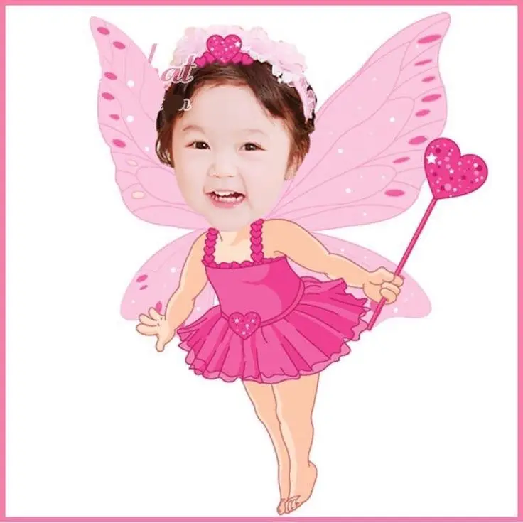 Hình Chibi Ghép Mặt Cho Bé Gái: 50 Ảnh Dễ Thương 5