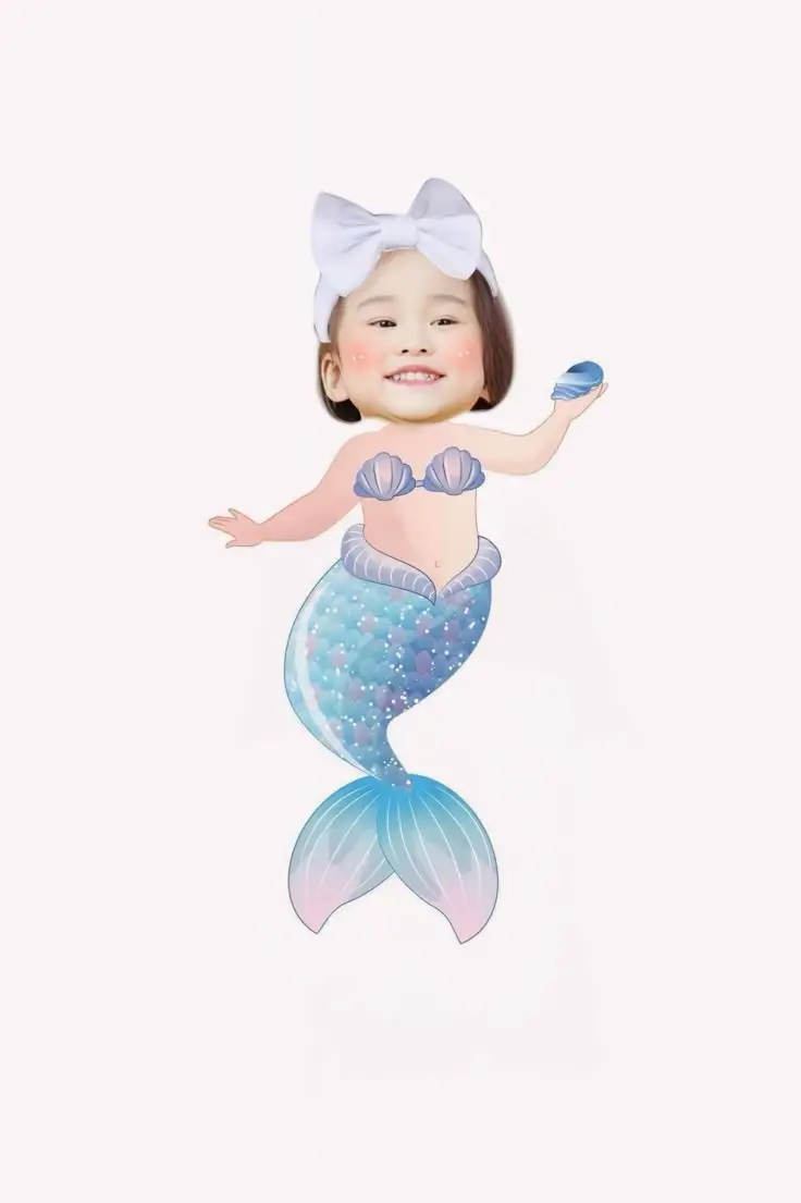 Hình Chibi Ghép Mặt Cho Bé Gái: 50 Ảnh Dễ Thương 20