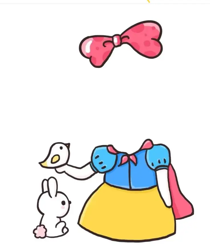 Hình Chibi Ghép Mặt Cho Bé Gái: 50 Ảnh Dễ Thương 21