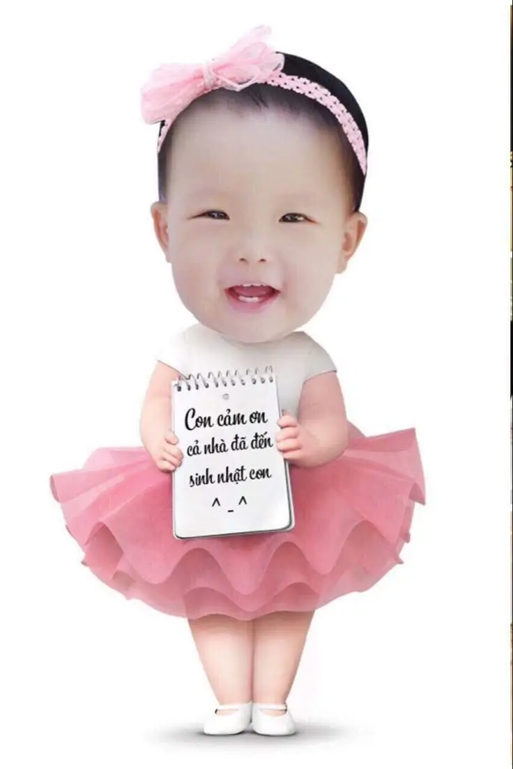 Hình Chibi Ghép Mặt Cho Bé Gái: 50 Ảnh Dễ Thương 37