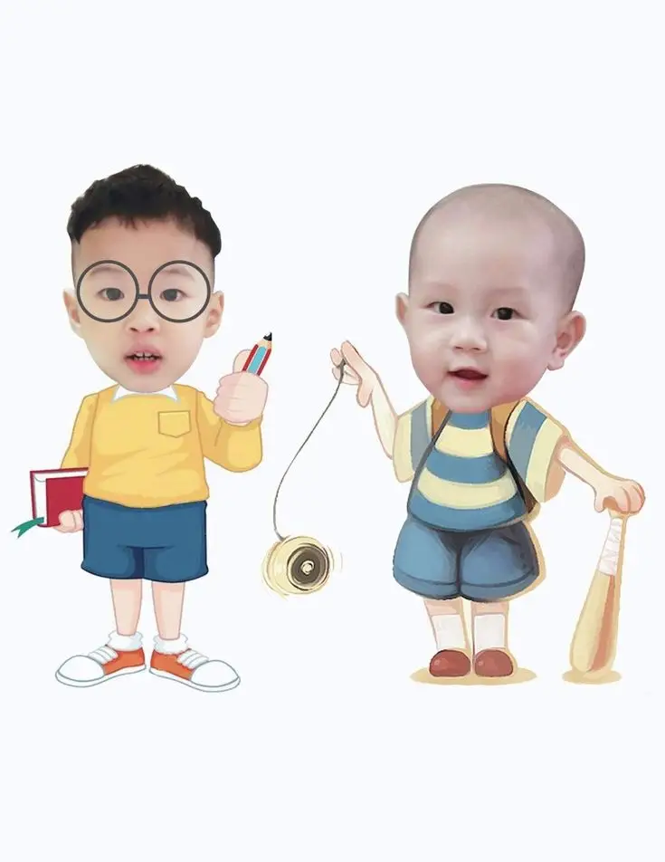 Hình Chibi Ghép Mặt Cho Bé Gái: 50 Ảnh Dễ Thương 38