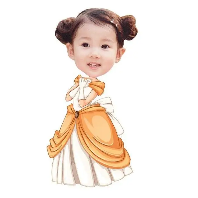 Hình Chibi Ghép Mặt Cho Bé Gái: 50 Ảnh Dễ Thương 48