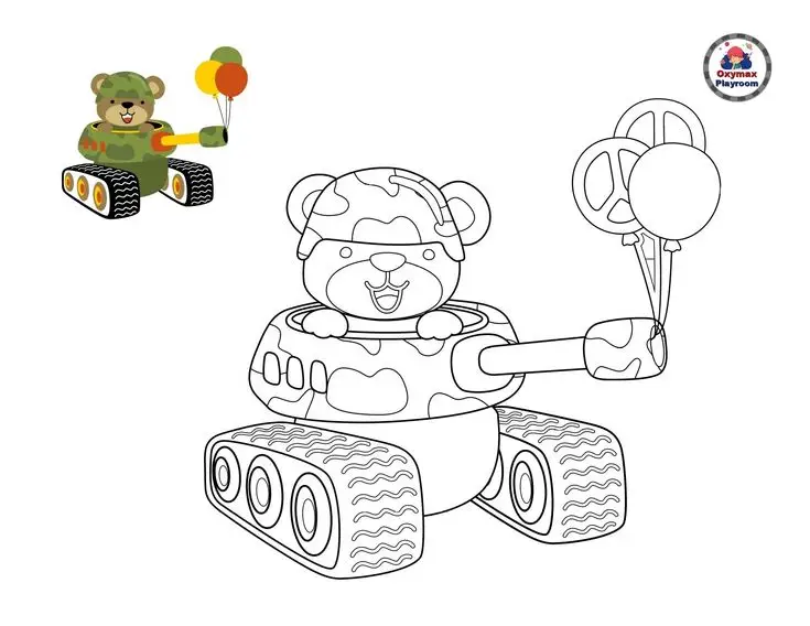 Hình Chú Bộ Đội Tô Màu - Tải Hình Ảnh Miễn Phí 40