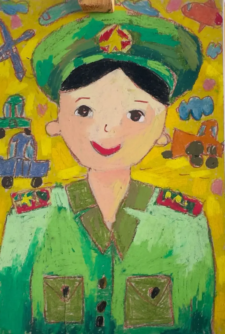 Hình Chú Bộ Đội Tô Màu - Tải Hình Ảnh Miễn Phí 52