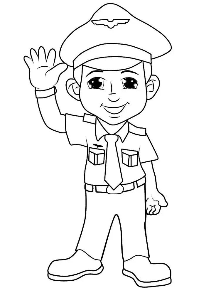 Hình Chú Bộ Đội Tô Màu - Tải Hình Ảnh Miễn Phí 62