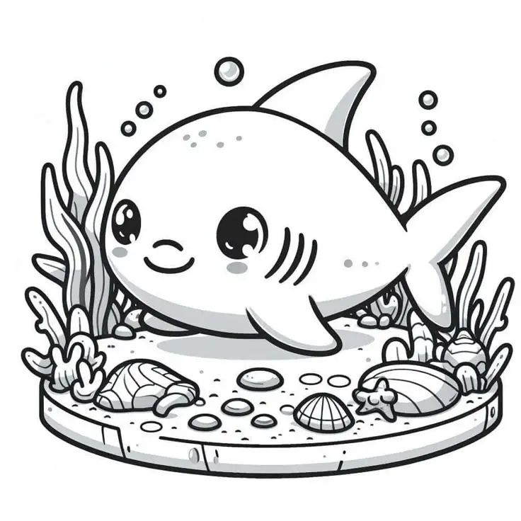 Hình con cá tô màu: 50+ hình ảnh vui nhộn cho trẻ em 9