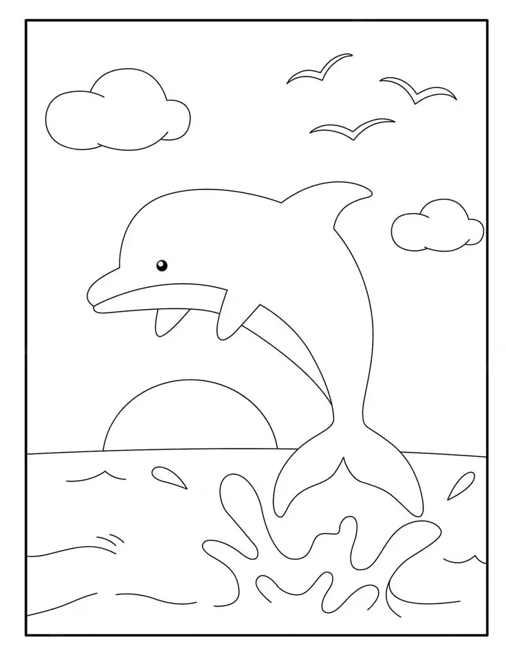 Hình con cá tô màu: 50+ hình ảnh vui nhộn cho trẻ em 14