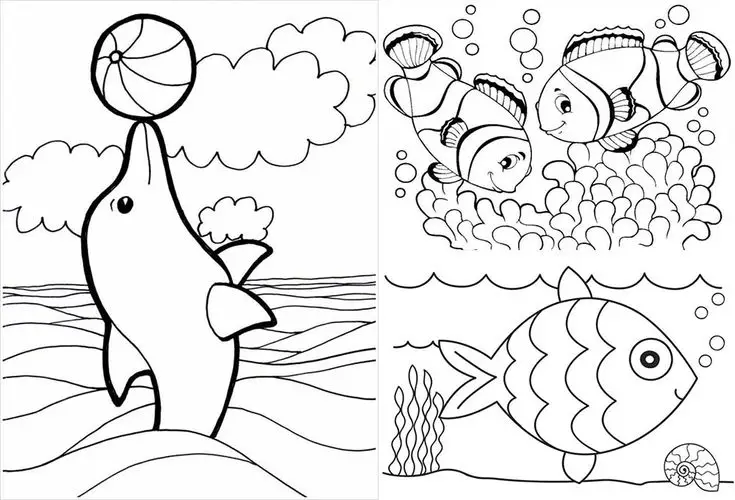 Hình con cá tô màu: 50+ hình ảnh vui nhộn cho trẻ em 38