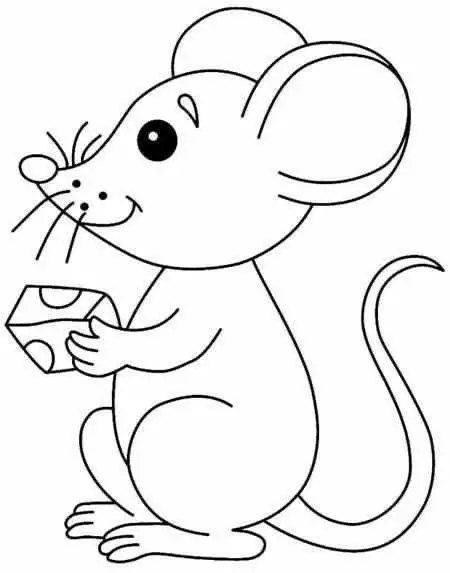 Hình con vật tô màu cho bé thêm vui vẻ 45