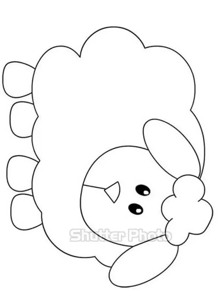 Hình con vật tô màu cho bé thêm vui vẻ 62