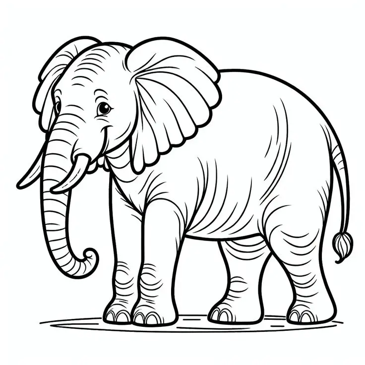 Hình Con Voi Tô Màu: Bộ Sưu Tập 50 Hình Ảnh Đẹp 64