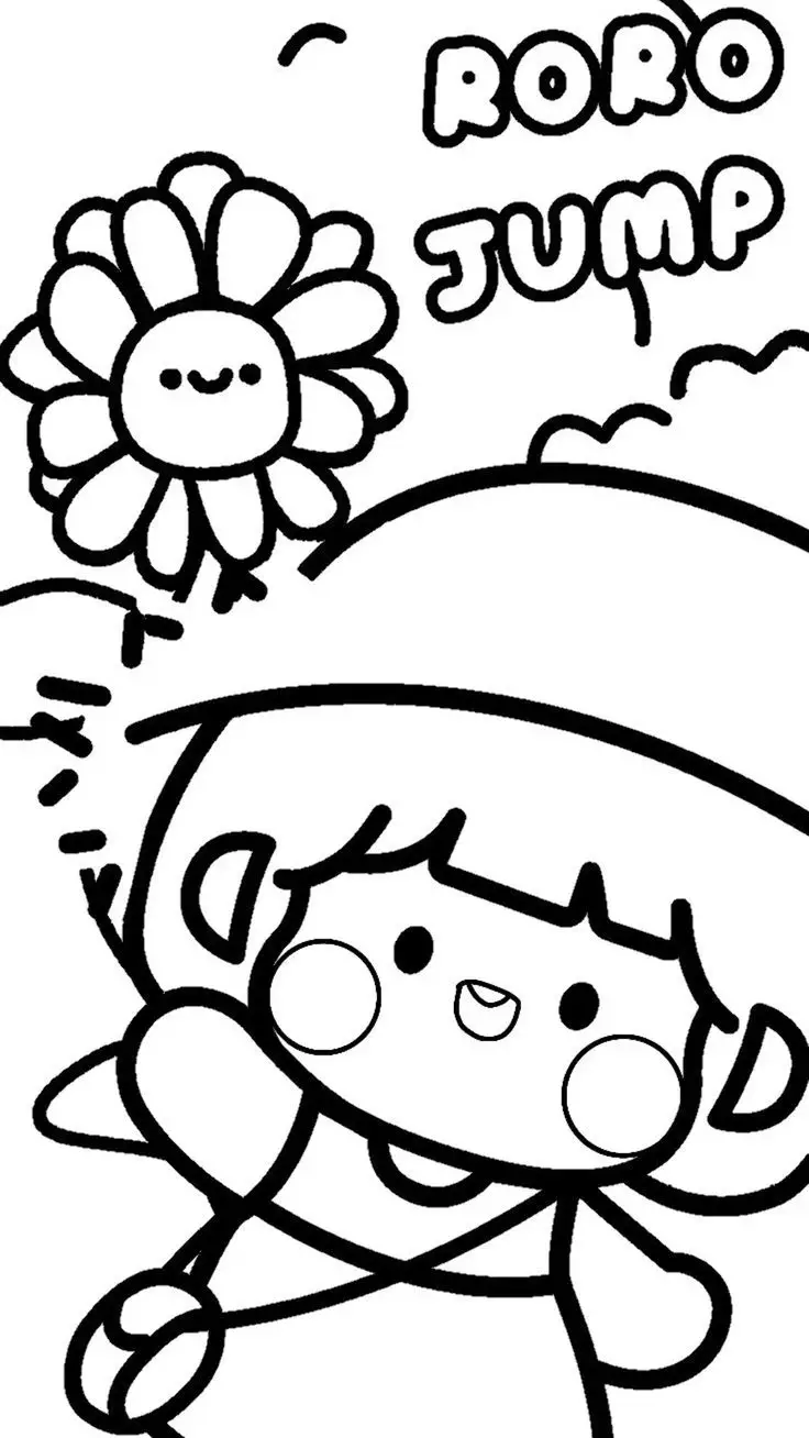 Hình Tô Màu Gấu Dâu Đáng Yêu 16