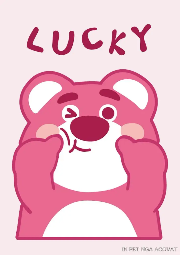 Hình Tô Màu Gấu Dâu Đáng Yêu 39