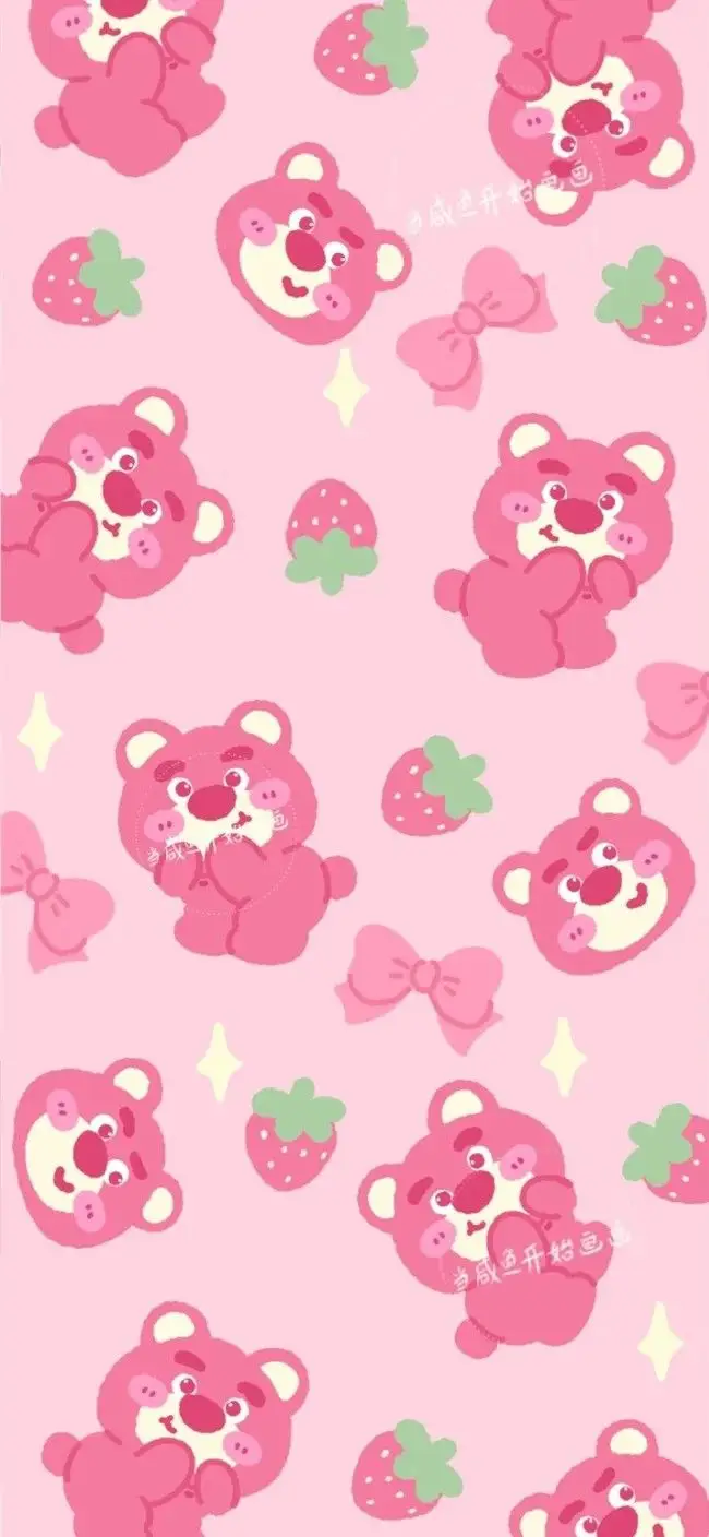 Hình Tô Màu Gấu Dâu Đáng Yêu 61