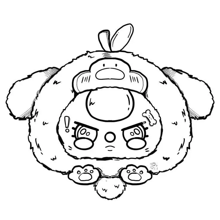 Hình Tô Màu Đồ Ăn Ngộ Nghĩnh 42