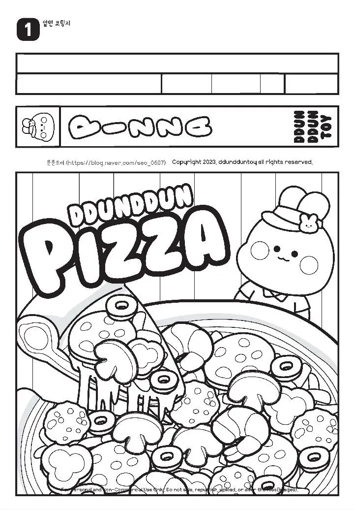 Hình Tô Màu Đồ Ăn Ngộ Nghĩnh 44