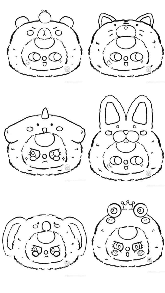 Hình Tô Màu Đồ Ăn Ngộ Nghĩnh 52