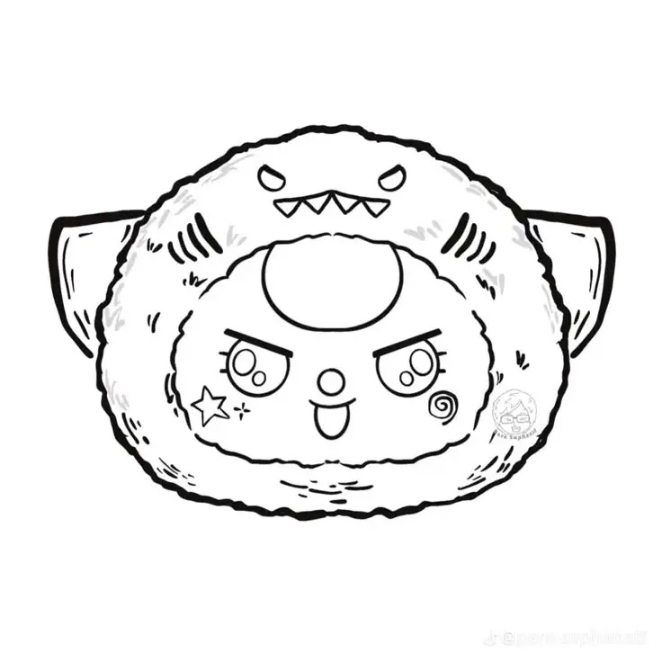 Hình Tô Màu Đồ Ăn Ngộ Nghĩnh 57