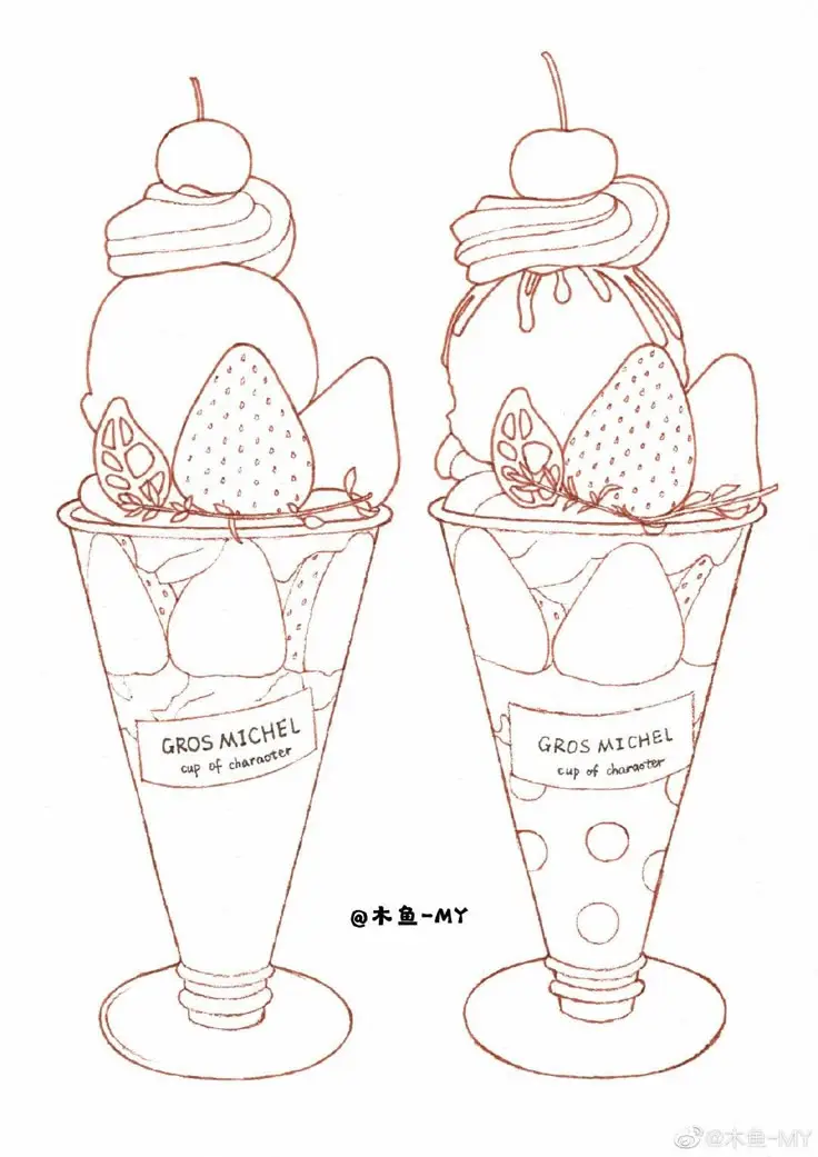 Hình Tô Màu Đồ Ăn Ngộ Nghĩnh 58