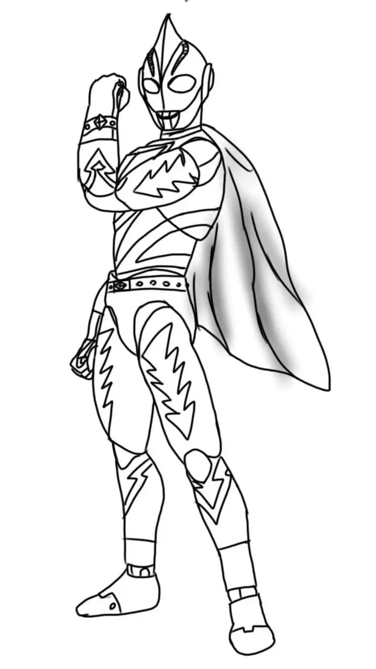 Hình Tô Màu Siêu Nhân Đầy Mạo Hiểm 8