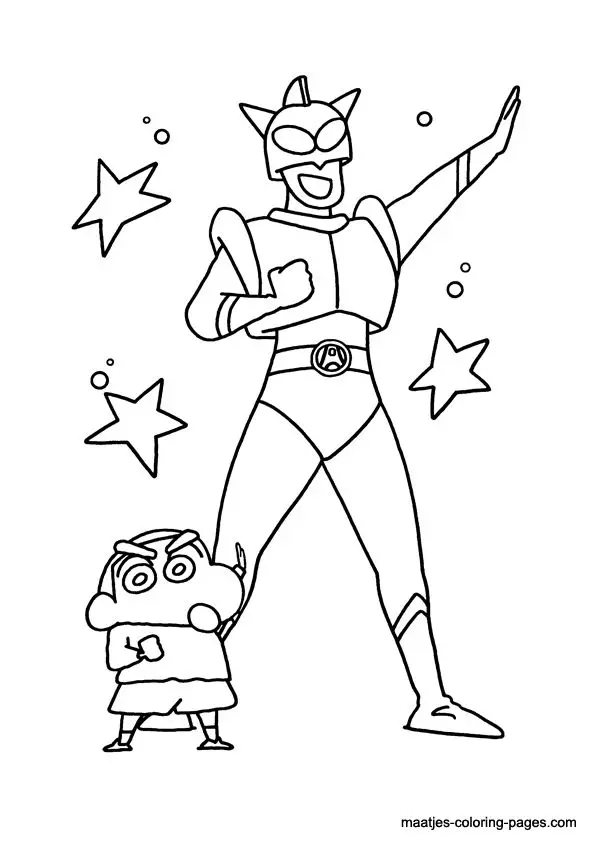 Hình Tô Màu Siêu Nhân Đầy Mạo Hiểm 17