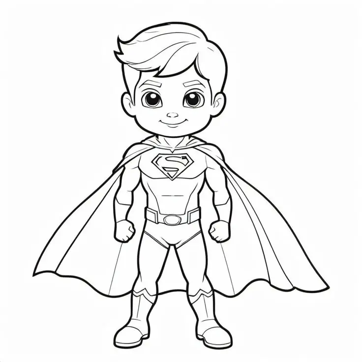 Hình Tô Màu Siêu Nhân Đầy Mạo Hiểm 32