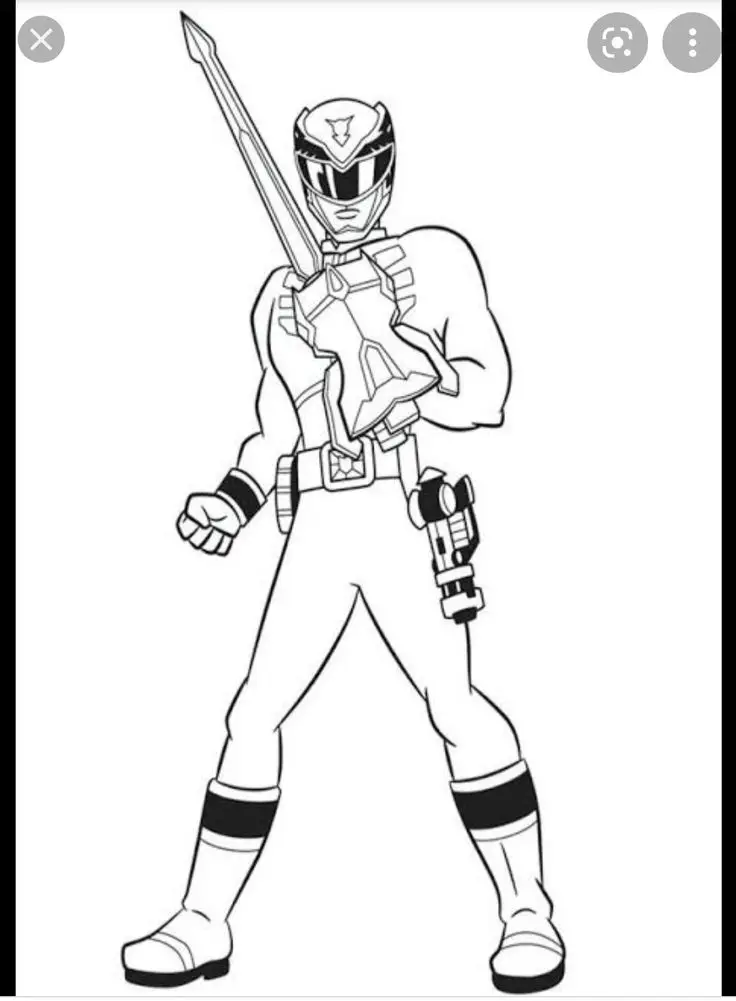 Hình Tô Màu Siêu Nhân Đầy Mạo Hiểm 37