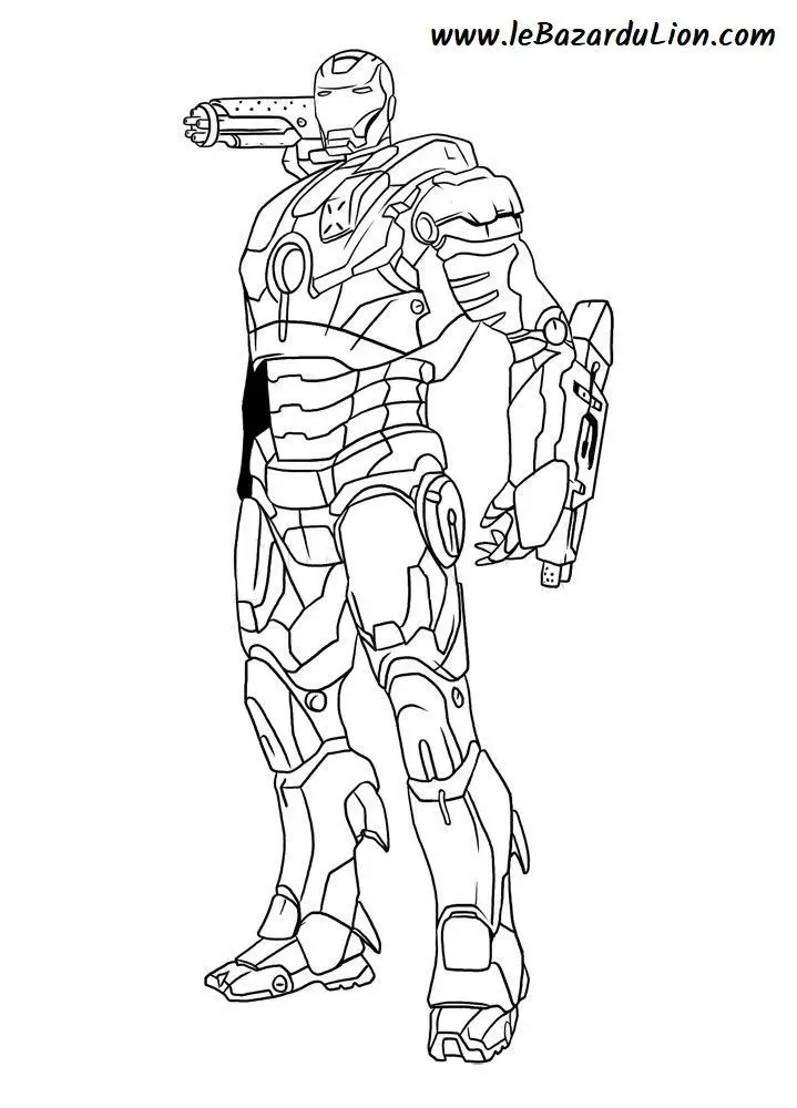 Hình Tô Màu Siêu Nhân Đầy Mạo Hiểm 48