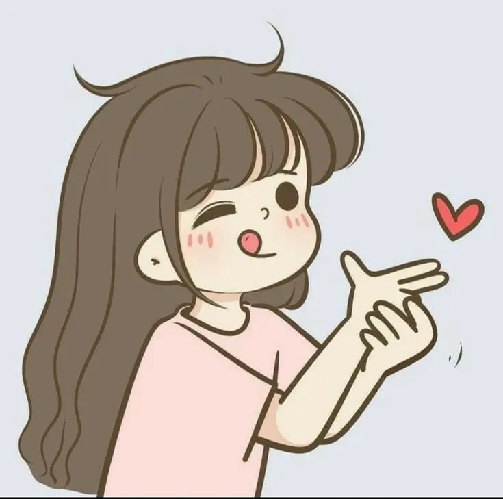 Hình Vẽ Cute Đáng Yêu Con Gái - Nghệ Thuật Từ Tâm Hồn 25