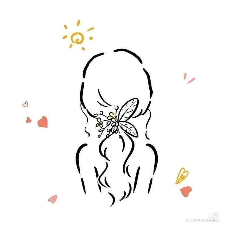 Hình Vẽ Cute Đáng Yêu Con Gái - Nghệ Thuật Từ Tâm Hồn 26