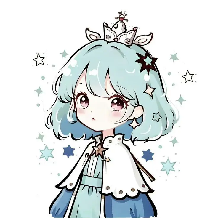 Hình Vẽ Cute Đáng Yêu Con Gái - Nghệ Thuật Từ Tâm Hồn 29