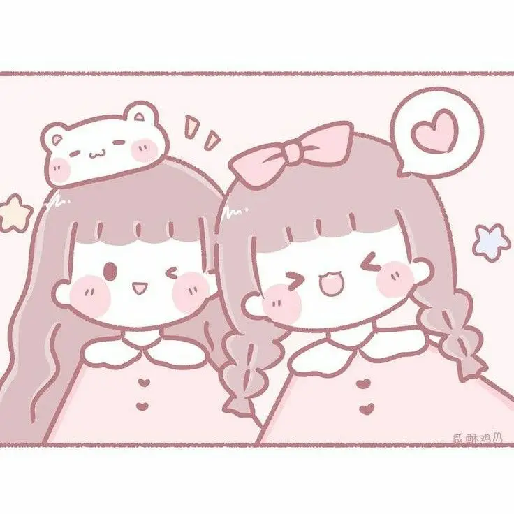 Hình Vẽ Cute Đáng Yêu Con Gái - Nghệ Thuật Từ Tâm Hồn 30