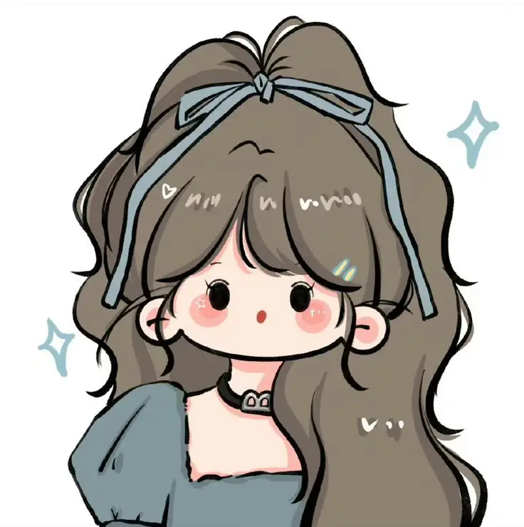 Hình Vẽ Cute Đáng Yêu Con Gái - Nghệ Thuật Từ Tâm Hồn 43