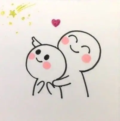 Hình Vẽ Cute Đáng Yêu Con Gái - Nghệ Thuật Từ Tâm Hồn 44