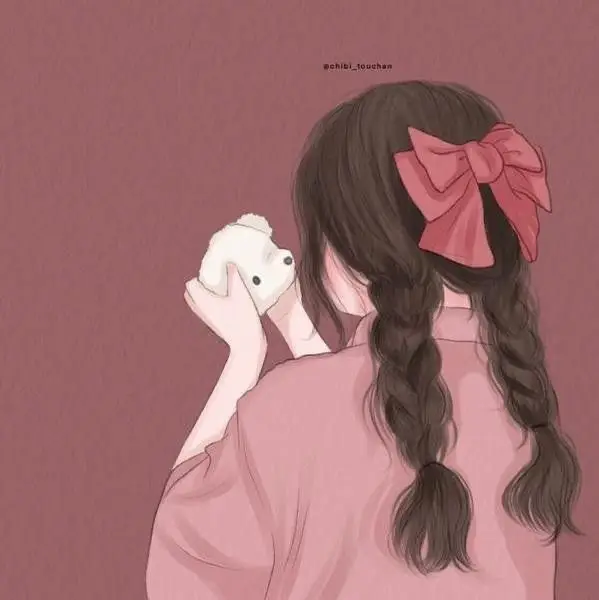 Hình Vẽ Cute Đáng Yêu Con Gái - Nghệ Thuật Từ Tâm Hồn 47