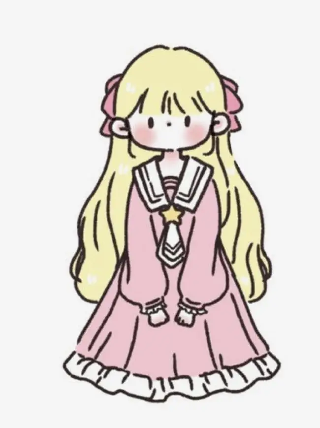 Hình Vẽ Cute Đáng Yêu Con Gái - Nghệ Thuật Từ Tâm Hồn 63