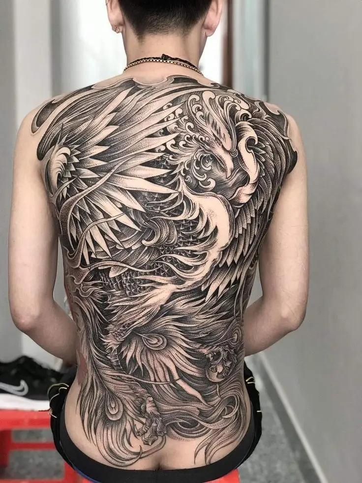 Hình Xăm Đại Bàng Sau Lưng: Sự Mạnh Mẽ Và Ý Nghĩa 49