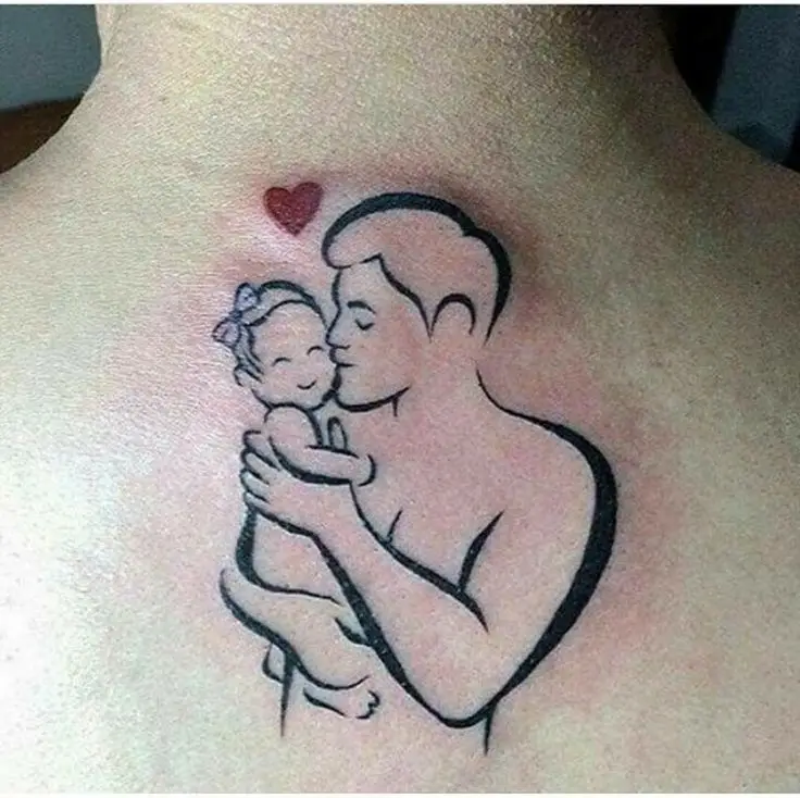 Hình Xăm Ba Mẹ Con: Biểu Tượng Tình Yêu Gia Đình 46