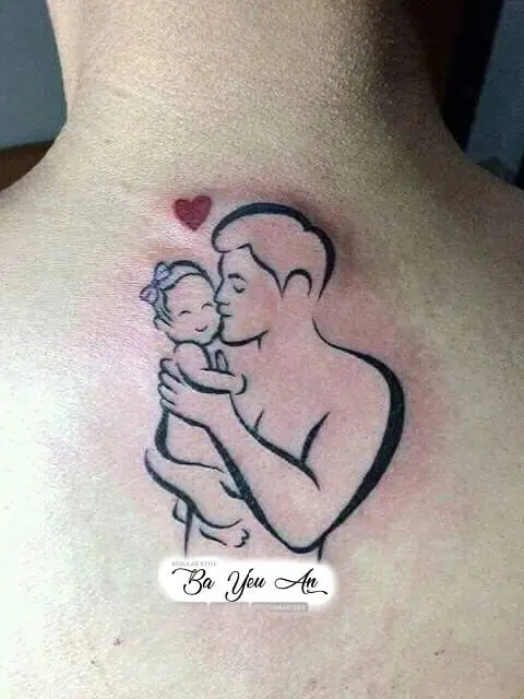 Hình Xăm Ba Mẹ Con: Biểu Tượng Tình Yêu Gia Đình 56