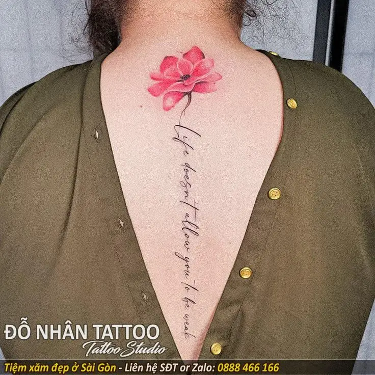 Sưu tầm hình xăm cặp ở lưng đẹp nhất cho tình yêu 9