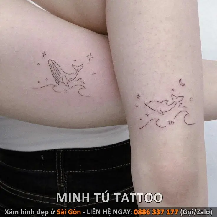 Hình Xăm Cặp Với Người Yêu: 50+ Mẫu Đáng Yêu Để Gắn Kết 39