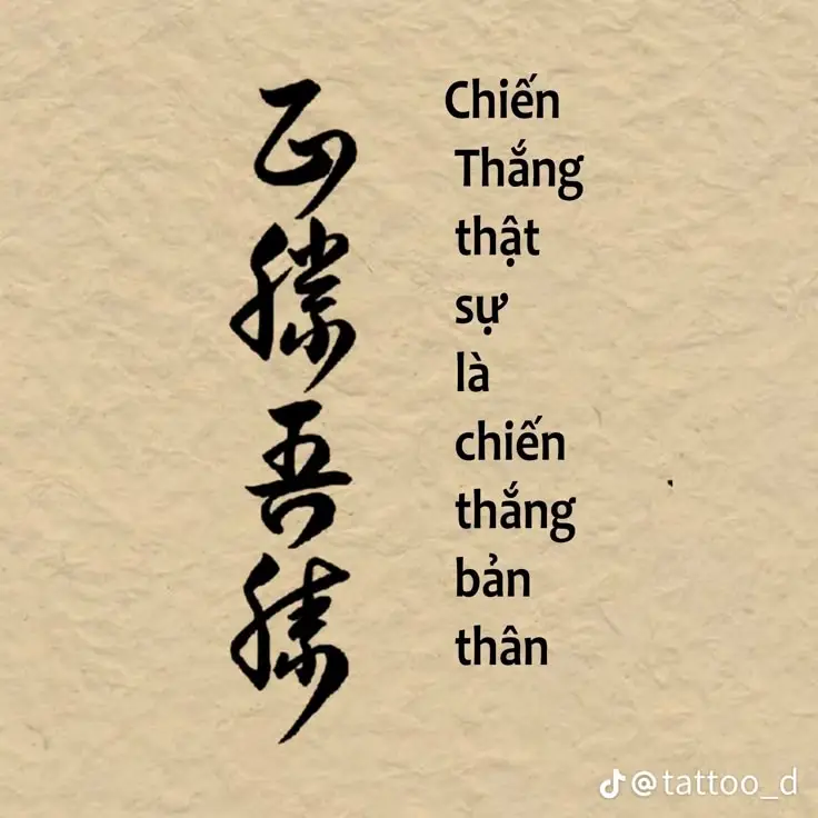 Ý Nghĩa Hình Xăm Chữ Tàu Cho Nam - Những Mẫu Đáng Tham Khảo 30