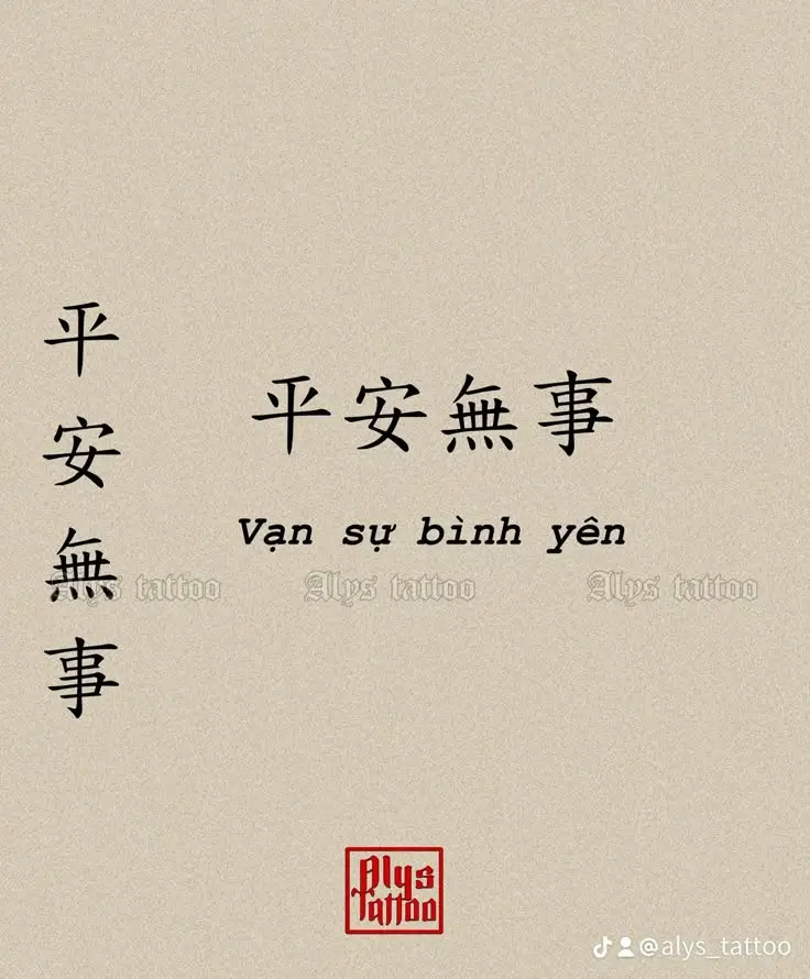 Ý Nghĩa Hình Xăm Chữ Tàu Cho Nam - Những Mẫu Đáng Tham Khảo 34