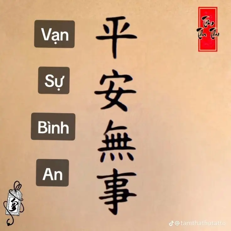 Hình Xăm Chữ Tàu Ý Nghĩa Gia Đình: 100+ Hình Ảnh Đầy Cảm Xúc 24