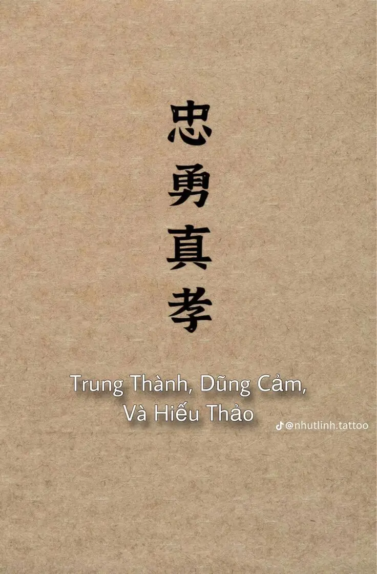Hình Xăm Chữ Tàu Ý Nghĩa Gia Đình: 100+ Hình Ảnh Đầy Cảm Xúc 28