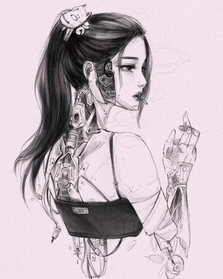 Hình Xăm Cô Gái Buồn - Ý Nghĩa và Gợi Ý Thiết Kế 7