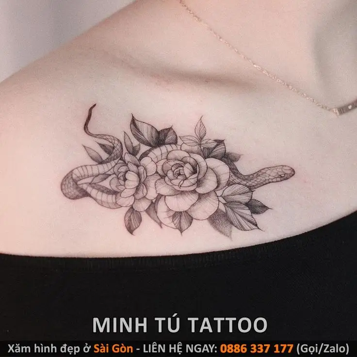Hình Xăm Cô Gái Buồn - Ý Nghĩa và Gợi Ý Thiết Kế 40