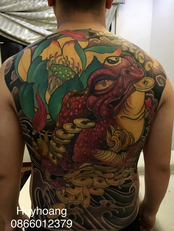 Ý Nghĩa Hình Xăm Cóc Thần Tài 35