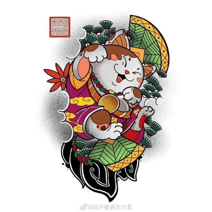 Ý Nghĩa Hình Xăm Cóc Thần Tài 57