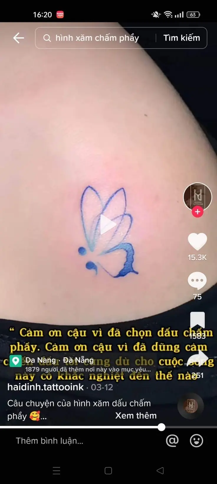 Hình Xăm Dấu Chấm Phẩy: Tính Tượng Trưng Trong Nghệ Thuật 26